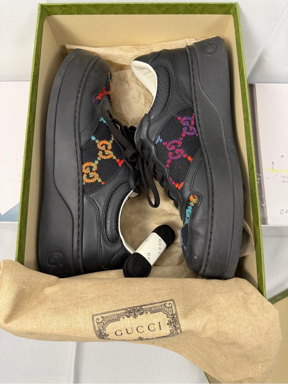 Gucci Dali Sneakers Multicolored embroidery - Picture 5 of 8